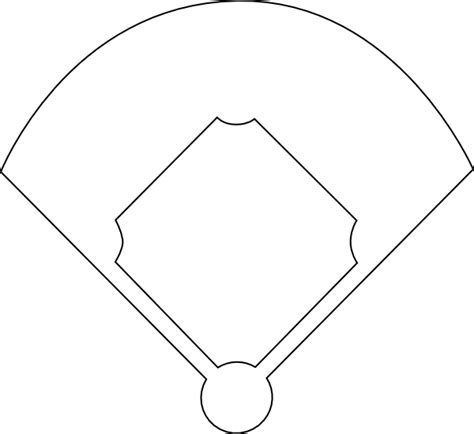 Printable Baseball Diamond